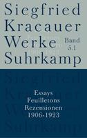 Siegfried Kracauer Werke in neun Bänden