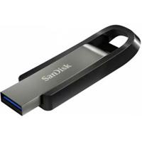 SanDisk Extreme Go USB flash drive 128 GB USB Type-A 3.2 Gen 1 (3.1 Gen 1) Roestvrijstaal