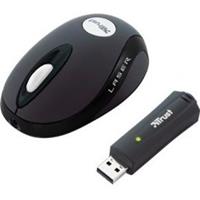 Trust Wireless Laser Mini Mouse MI-7550Xp muis RF Draadloos