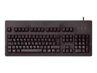CHERRY Tastatur G80-3000, US-Englisch, Black Switch, USB / PS/2, schwarz
