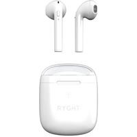RYGHT DYPLO 2 In Ear oordopjes Bluetooth Wit Headset