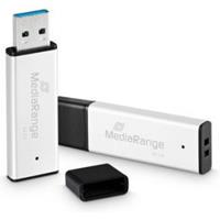 Mediarange MR1901 USB flash drive 64 GB USB Type-A 3.0 Zwart, Zilver