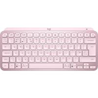 Logitech MX Keys Mini Minimalist Wireless Illuminated Keyboard - Rose - US - Tastaturen - Englisch - US - Pink