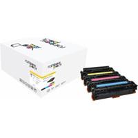 Freecolor Toner HP CLJ PRO M476 Rainbow Kit kompatibel (M476-4-FRC)