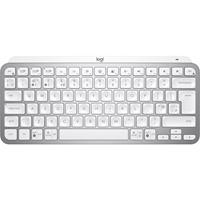 Logitech MX Keys Mini Minimalist Wireless Illuminated Keyboard - Pale Grey - US - Tastaturen - Englisch - US - Grau