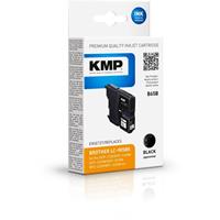 KMP B65B - Zwart - remanufactured - Inkt cartridge (alternative for: Brother LC985BK) - Inktpatroon Zwart