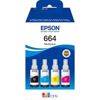 Epson 664 EcoTank 4-colour multipack inkt C13T664640, 4-delig