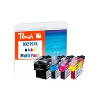 Peach Patrone Brother LC-3219XL Spar Pack kompatibel (PI500-245) - 