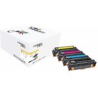 Freecolor Toner HP CLJ PRO 300/400 Rainbow Kit kompatibel (M451-4-FRC)