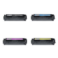 HP Huismerk  125A (CB540A-CB543A) Toners Multipack (zwart + 3 kleuren)