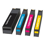 HP Huismerk  913A Inktcartridges Multipack (zwart + 3 kleuren)