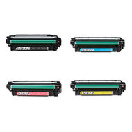 HP Huismerk  504X (CE250X-CE253A) Toners Multipack (zwart + 3 kleuren)