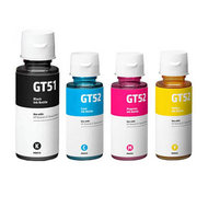 HP Huismerk  GT51/GT52 Inktcartridges Multipack (zwart + 3 kleuren)
