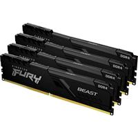 Kingston Werkgeheugenset voor PC FURY Beast KF432C16BBK4/32 32 GB 4 x 8 GB DDR4-RAM 3200 MHz CL16