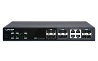 QNAP Systems QNAP QSW-M1204-4C - Switch - 12 Anschlüsse - managed - an Rack montierbar