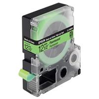 Epson LC-4GBF9 tape zwart op fluorescerend groen 12 mm (9m)