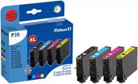 Pelikan Printing Patrone Epson P30 T1636 Promo Pack Multipack kompatibel (4109521) - 