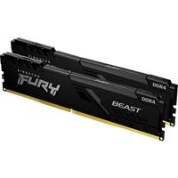 Kingston Werkgeheugenset voor PC FURY Beast KF437C19BB1K2/32 32 GB 2 x 16 GB DDR4-RAM 3733 MHz CL19