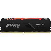 Kingston Werkgeheugenmodule voor PC FURY Beast RGB KF437C19BBA/8 8 GB 1 x 8 GB DDR4-RAM 3733 MHz CL19