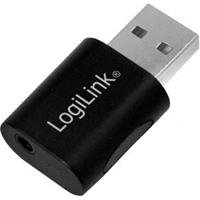 LogiLink USB 2.0 Audioadapter mit 3,5 mm TRRS Kupplung