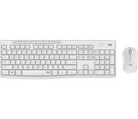 Logitech MK295 Silent - keyboard and mouse set - French - off white - Tastatur & Maus Set - Französisch - Weiss