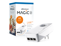 devolo Magic 2 LAN triple – Powerline zonder WiFi – 3 Gigabit LAN-poorten – BE
