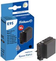 Pelikan Printing  Patrone Epson E95 T2711 schwarz kompatibel (4109620)