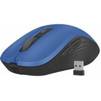 Natec Robin - mouse - 2.4 GHz - black blue - Maus (Schwarz)