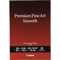 Canon FA-SM 2 Premium FineArt Smooth A 3+, 25 Blatt, 310 g Druckerpapier-Inkjet Blattware