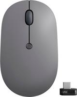 Lenovo Go USB-C Wireless Mouse. Vormfactor: Ambidextrous. Bewegingsdetectietechnologie: Optisch, Aansluiting: RF Draadloos, Bewegingsresolutie: 2400 DPI, Soort knoppen: Drukknoppen, Aantal knoppen: 5,