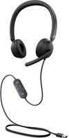 Microsoft »Modern USB Headset« On-Ear-Kopfhörer (Rauschunterdrückung, Noise-Cancelling)