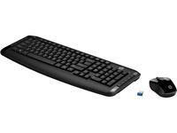 HP »Modernes Design, zuverlässige Leistung« Tastatur- und Maus-Set, Wireless Keyboard and Mouse 300