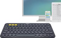 Logitech draadloos toetsenbord K380, qwerty, zwart
