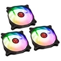 Raijintek EOS 12 Rainbow ARGB PWM Fan with Controller Triple Pack - 120mm