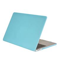 Lunso cover hoes - MacBook Pro 13 inch (2012-2015) - Mat Lichtblauw