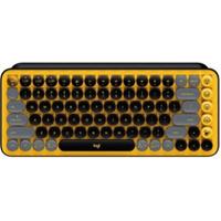 Logitech POP Keys Wireless Mechanical Keyboard With Emoji KeysBlast Yellow (QWERTY US)