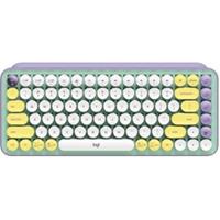 Logitech POP Keys Wireless Mechanical Keyboard With Emoji Daydream Mint (QWERTY US)