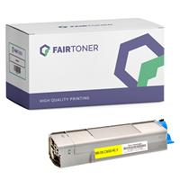 FairToner Kompatibel für OKI 43872305 Toner Gelb