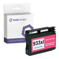 FairToner Kompatibel für HP CN054AE / 933XL Druckerpatrone Cyan