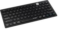 Kensington Multi-Device Dual Wireless Compact Keyboard - Tastatur - Französisch - Schwarz