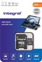 Integral geheugenkaart microSDXC V30, 256 GB