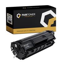 FairToner Premium Kompatibel für HP Q2612A / 12A Toner Schwarz