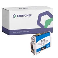 FairToner Kompatibel für Epson C13T02W14010 / 502XL Druckerpatrone Schwarz