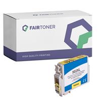 FairToner Kompatibel für Epson C13T02W44010 / 502XL Druckerpatrone Gelb