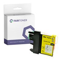 FairToner Kompatibel für Brother LC-985Y Druckerpatrone Gelb