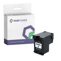 FairToner Kompatibel für HP N9K08AE / 304XL Druckerpatrone Schwarz