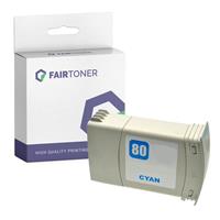 FairToner Kompatibel für HP C4846A / 80 Druckerpatrone Cyan