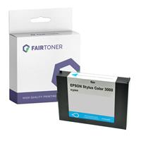 FairToner Kompatibel für Epson C13S020130 Druckerpatrone Cyan