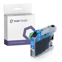 FairToner Kompatibel für Brother LC-12EC Druckerpatrone Cyan
