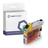 FairToner Kompatibel für Brother LC-12EY Druckerpatrone Gelb